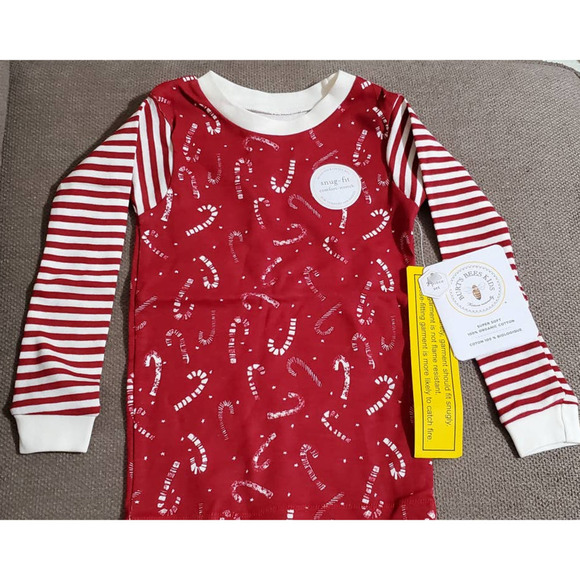 NWT Burt's Bees Baby Boys' Pajama Set, Snug Fit - 3T - Picture 3 of 9